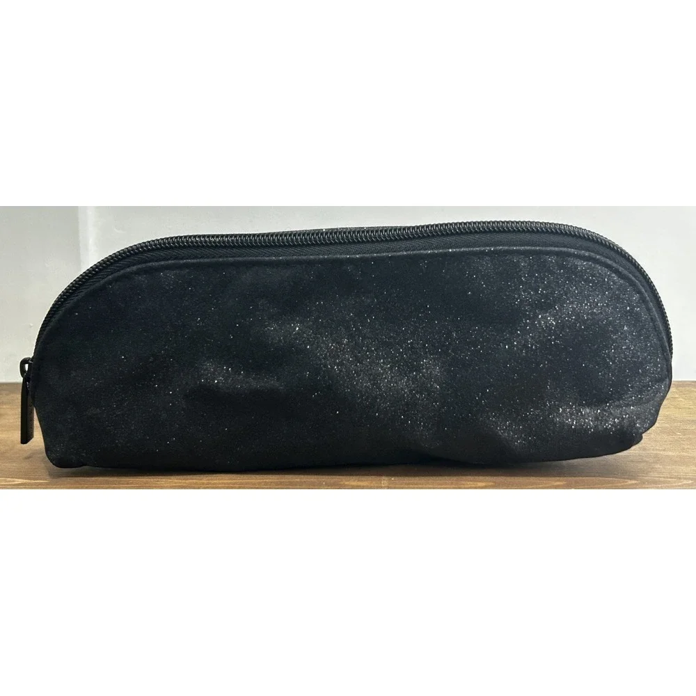 Morphe Brush Bag‎ Black Sparkly Cosmetic Zip Pouch